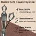 Sheida Powder Eyeliner Sheida Eyeliner Sheida Liner Handmade 100% Natural Eyeliner in Powder Form Long-Lasting Liner Arabic Intense Color Smudge-Proof(4pcs) - Buy Online on GoSupps.com