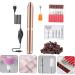 FOMIYES 2 Sets Nail Polisher Nail File Machine Pet Nail Nail Art Tool Nail Art Drill Kit Electric Nail Trimmer Electrical Nail Files Electric Nail Abs Nail Drill Manicure 13.2x1.5cmx2pcs As Shownx2pcs - Buy Online on GoSupps.com