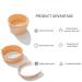 Veki 3-in-1 Silicone Brush Cleaner | Portable Makeup Cleaning Mat for Brushes & Sponges | Efficient Drying & Storage (Khaki) - Shop Now! - Buy Online on GoSupps.com