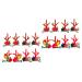 minkissy 8 Pairs Christmas hair clips girls outfits girls hair clips billed hair clips animal ear hair clip women hair clips christmas deer costume Deer Horn Clips Xmas Hair Barrette