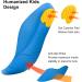 Kids Insoles for Over-Pronation | Soft PU Foam Orthotics Relief for Flat Feet & Plantar Fasciitis | Multicolor Gel Heel Cushions (7.5-10M Toddler - Buy Online on GoSupps.com