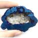 Gems for Decoration 1pc Blue Titanium Aura Agate Quartz Cluster Crystal Geode Minerals Specimen Decorative s Ore Aura Crystal - Buy Online on GoSupps.com