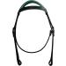 Majestic Ally Padded Leather Brow Band Headstall - Black | Quality Horse Equipment - Buy Online on GoSupps.com