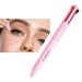 Lip Liner 4 in ONE Makeup Pen Eyeliner+Highlighter Pen High Pigment Eyebrow Pencil Easy Color & Portable Eyebrow Makeup+Lip Liner+Lipstick Eyebrow Colours & Contour Makeup Natural Brow Lift-4 color