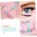 DOITOOL Mascara Brush Makeup Stickers Guard Eyelashes Brush Women Silicone Eyeliner Aid Mermaid Tail Eyelashes Eyeliner Shield Beauty Tools Woman Silica Gel Multifunction Pink Drawing Tool 15X5.7CM Pink - Buy Online on GoSupps.com