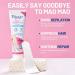 Fast-Acting Vegan Hair Removal Cream for Legs Body & Bikini - 100g with Cucumber Sage Extract - Ideal for All Skin Types - Buy Online on GoSupps.com