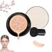 JIAOY Luvie Glow Cushion Foundation Mushroom-Shaped CC Cushion Air Cream Full Coverage Foundation for