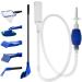 GreenJoy 5-in-1 Aquarium Cleaning Kit - Algae Scrapers & Gravel Vacuum for Fish Tanks - Buy Online on GoSupps.com