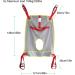 Patient Lift Toileting Sling Full Body Patient Lifting Harness Mesh Patient Lift Sling for Nursing Elderly Disabled XL - Buy Online on GoSupps.com