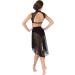 Body Wrappers Open Back Tank Dance Bra Top - Black, Size Small | BWP9028BLKS - Buy Online on GoSupps.com