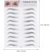 Housoutil 2pcs 3d Eyebrow Stickers Eyebrow Hair Eyebrow Transfer Stickers 6 Stickers Water Proof ze008 Black - Buy Online on GoSupps.com
