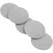 5 Piece Extra Coarse Cornel Remover - Hard Skin Callus Remover Replacement Rollers for Smooth Feet (Gray) - Buy Online on GoSupps.com