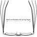 Shop Metal Frame Portable Spring Hinge Reading Glasses Set of 2 +2.5 | Stylish & Comfortable - Buy Online on GoSupps.com