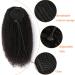 MSGEM Afro Kinky Curly Ponytail 20 Inch - 10A Virgin Human Hair Extensions for Black Women - Buy Online on GoSupps.com