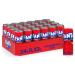 Fanta Strawberry & Kiwi - mixture of strawberry taste and exotic kiwi aroma - sparkling soft drink in one way (24 x 330 ml) single