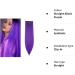 8PCS Dark Purple Clip in Hair Extensions - 26 Inch Straight Synthetic Hair Piece - Buy Online on GoSupps.com