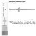 Wolfram Alloy Professional Nail Cutter Bits & Drill - Manicure Pedicure Tools for Acrylic Gel Nails (T26) - Buy Online on GoSupps.com