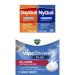 Vicks VapoShower Plus Shower Bomb Tablet Extra Strong Soothing Vapor DayQuil & NyQuil Liquicaps Cough Cold Flu Sore Throat Fever & Congestion 72 LiquiCaps (48 DayQuil 24 NyQuil) Shower+ & DQNQ LC 72ct VB
