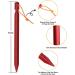 16PCS Red Aluminium Tent Stakes - Heavy Duty, Lightweight, Durable & Safe Metal Camping Pegs - Buy Online on GoSupps.com