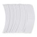 Mozeat lens 48 pieces invisible wigs adhesive tape for wigs double -sided wig strap waterproof toupet adhesive tape extra strong gig glue tape for lace wigs (white)