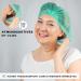 Buy Arnomed Disposable Hair Nets - 100 Pack Green Surgical Caps for Kitchen & Dental Hygiene | Unisex Hair Covers 52cm - Buy Online on GoSupps.com