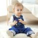 Shop Silicone Baby Bite Ring Toys | TV Remote Control Shaped Sensory Teether for Babies - Black - Buy Online on GoSupps.com