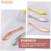 Beavorty 2 Sets Facial Spoons Eye Makeup Applicator Cosmetics Supplies Smooth Facial Spoons 4Pcs*2 - Buy Online on GoSupps.com