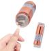 M/E Double Head Nail Stamp Double Head Stamp with Scrapers Stamping Plate with Diamond Transfer Manicure Tools DIY Set
