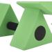 2PCS Water Dumbbells for Aquatic Exercise - Lightweight Triangle Shape Barbells for Water Aerobics & Swimming Fitness - Green EVA Foam Aquatic Fitness Equipment - Buy Online on GoSupps.com