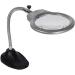 Portable Magnifiers 2.5X5X Large Mirror Hose Metal Base Desktop High Definition with LED Lights for Elderly Youth Reading Books Repair Circuit Full of Stars