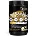 NATURE TARGET Isolate Whey Protein Powder Vanilla 25g Protein Low Carb Sugar-Free & Gluten-Free 5.5g BCAAs Rich in Fibers & Minerals 1.1 Pound 16 Servings Natural Vanilla 1.1 Pound (Pack of 1)