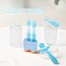 Baby Toothbrush Set - 3 Silicone Cleaning Tools for 0-18 Months | Gum Massage & Soft Bristle Toothbrushes - Buy Online on GoSupps.com