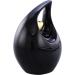 Urns for Ashes Heart of Love Cremation URN for Ashes Adult Urn for Funeral Burial Columbarium or Home Cremation Urns for Human Ashes Adult 220 Cubic Inches: with Velvet Bag (Black) - Buy Online on GoSupps.com
