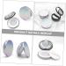 VINTORKY 2pcs Box Powder Box Cake Boxes Cushion Compact Empty Plastic Loose Powder Cases Ultra Thin Clamshell - Buy Online on GoSupps.com