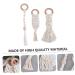 Safigle Cotton Baby 6-Piece Set | Wooden Bite Toys & Teething Sticks | Handmade Infant Pacifiers | Natural Beech Cotton Rope - Buy Online on GoSupps.com