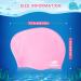 Funown Waterproof Bathing Cap for Kids | Unisex Swimming Cap for Long/Short Hair | Ideal for Ages 3-15 | Silicone in Violet - Buy Online on GoSupps.com