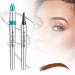 2024 New Magic Eyebrow Pencil Waterproof Microblading Eyebrow Pencil Contouring Pen 4 Tipped Precise Brow Pen Fine Stroke Microblading Eyebrow Pencil Creates Natural Makeup Effect (E-5Pcs) (F-reddish brown One Size) One Size F-reddish Brown