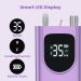Delanie 35000RPM Professional Nail Drill Machine - Rechargeable Portable Electric Nail File for Acrylic and Gel Nails - Ideal for Home and Salon Use (Purple) - Buy Online on GoSupps.com