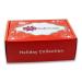Holiday Tea Collection Tea Gift Box Set for The Holiday & Christmas 5 Teas Loose Leaf 30g Each & Tea Tong by Vedic Teas