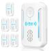 2023 Upgraded Ultrasonic Pest Repeller, Electronic Bug Repellent Plug in 6 Packs, Indoor Pest Control for Insect, Roach, Mice, Spider, Mosquito Repellent for House, Garage, Warehouse, Office, Hotel
