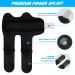 Echify Adjustable Finger Rail - Trigger Finger Protection & Stabilizer for Arthritis & Injuries - Aluminum Support (Black) - Buy Online on GoSupps.com