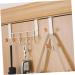 Baluue 3pcs Door Hook White Clothes Rack Purse Hangers Punch- Over The Door Hangers Wall Hanging Household - Buy Online on GoSupps.com