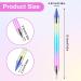 Bewudy 3 Pcs Nail Rhinestone Picker Dotting Pen Set | Dual-ended Wax Pencil Tool for Nail Art DIY Decoration | Jewelry Dotting Pen in Blue Pink Purple - Buy Online on GoSupps.com