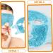 Housoutil 1 Set Gel Eye Hot Cold Sleeping Cooling Compress Mask Ice Full Gel Eye Relief Mask Puffiness Sleep Mask Women Cooling Facial Mask Travel Elastic Rope Goggles To Sleep - Buy Online on GoSupps.com