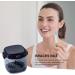 Anulely Mundsichtui Hierarchical Hohlzahn Aligner Etui | Transparent Orthodontic Box with Mirror Brush & Sapphire Blue Design - Food Quality Prosthesis Case - Buy Online on GoSupps.com