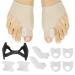 ViveSole Bunion Corrector For Women and Relief Kit (11 Pcs)-Protector Sleeve for Hammer Toe & Foot Pain-Orthopedic Spacer Brace Guard-Hallux Valgus Splint Big Joint Straightener & Separator Treatment