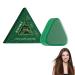 HASAIKA Triangle Shampoo Bar Solid Vegetable Shampoo gently cleanses and softens hair lathers lightly gives off a pleasant scent