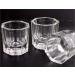 Morechioce Dappen Bowl Set - 2 Transparent Glass Cups for Acrylic Nail Art Styling Tools - Buy Online on GoSupps.com