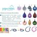Munchables Scribbles Sensory Chew Necklace - Navy | Chewy Fidget Toy for Adults, Teens, Boys and Girls - Buy Online on GoSupps.com