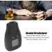Professional Digital Breathalyzer Alcohol Tester with Alarm Lanyard - LCD Screen - Black - Buy Online on GoSupps.com